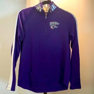 Pink KState half zip